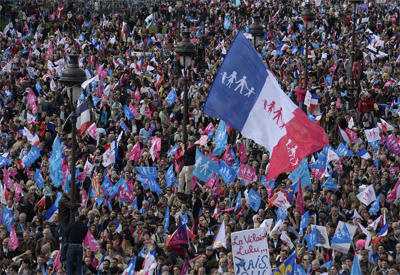 manifestacion en francia