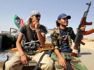 milicianos libios