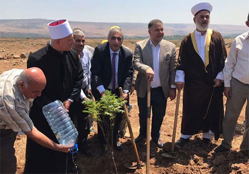 Plantar árboles en la frontera de Líbano es un acto de Resistencia