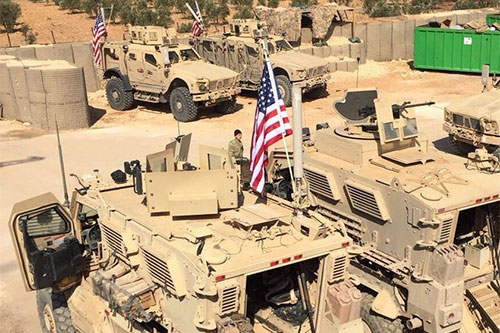 tropas estadounidenses en Siria
