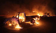 Explosión de camión cisterna que transportaba gas en México