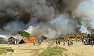 La violencia en Birmania se extiende a las provincias centrales