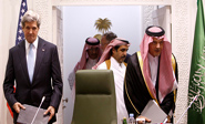 Kerry en Arabia Saudí para reforzar ayuda a terroristas sirios