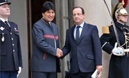 Hollande se excusa con Morales por agresi&#243n aérea