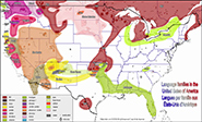 Mapas interactivos indican la geograf&#237a de los idiomas en USA