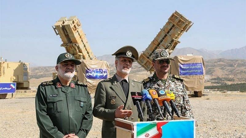 Irán presenta su nuevo sistema de defensa aérea en una ceremonia en Teherán