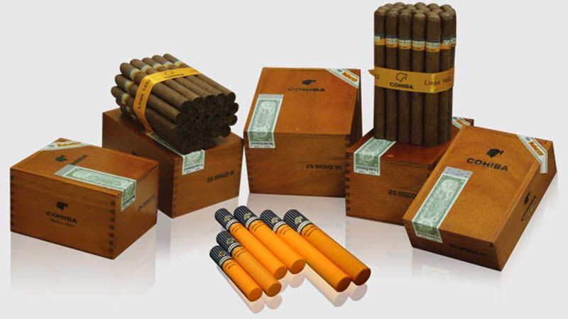 Brasil proh&iacute;be venta de puros cubanos marca Cohiba