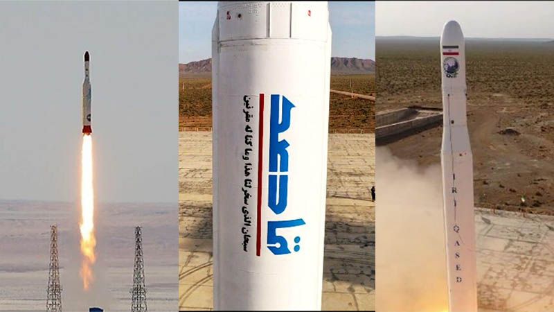 Irán pone en órbita su primer satélite militar