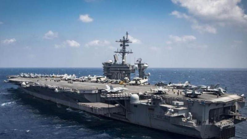 Estados Unidos envía otro portaviones nuclear al océano Índico