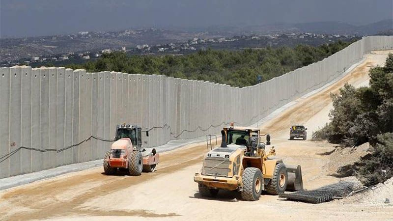 La ocupación israelí levanta muros en la frontera con Líbano por temor a ataques de Hezbolá