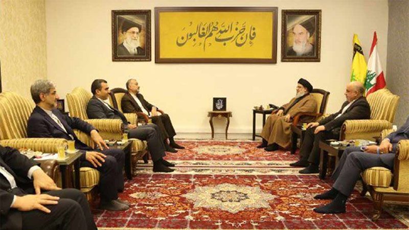 Líder de la Hezbolá de Líbano recibe al canciller de Irán