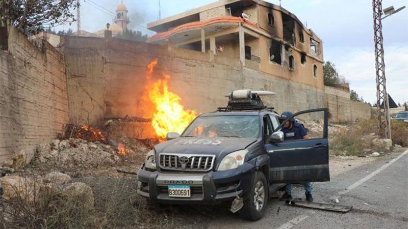Disparos israelíes contra un convoy de periodistas en el sur de Líbano