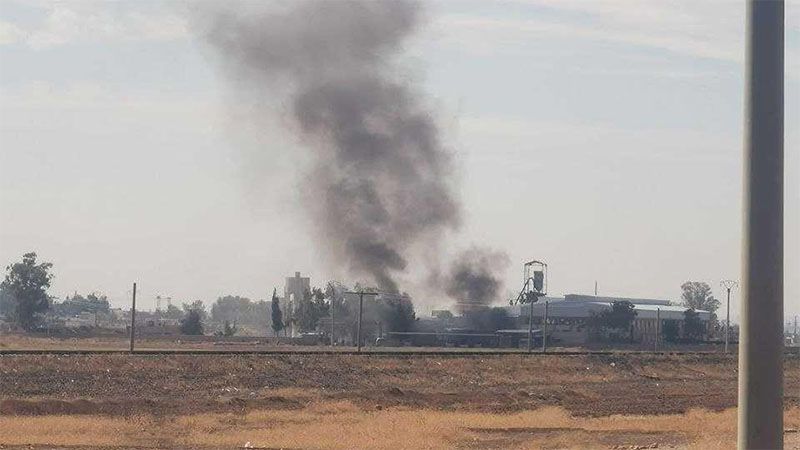Una base militar ilegal de EEUU en Siria es atacada con un dron