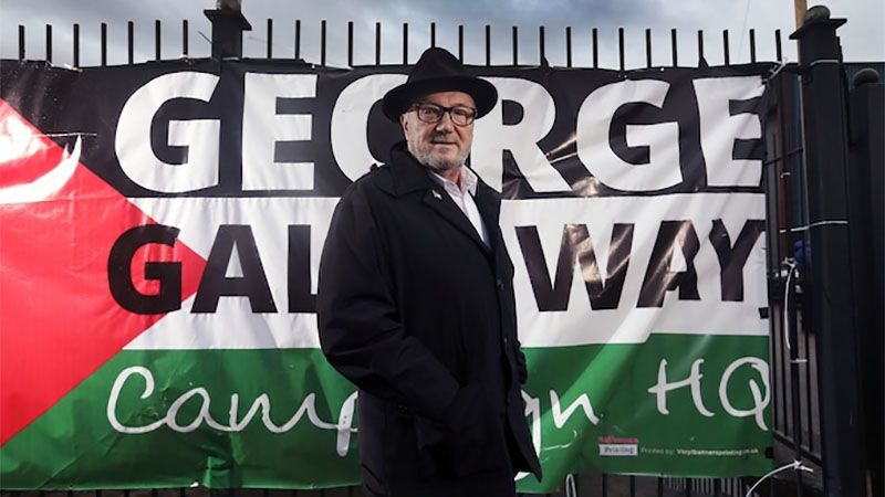 El diputado brit&aacute;nico George Galloway compara al r&eacute;gimen sionista con la Alemania nazi