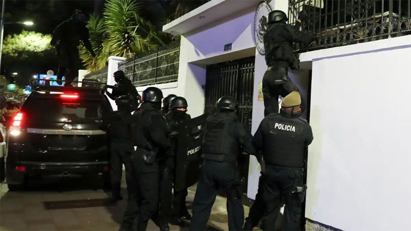 Brasil condena invasi&oacute;n de Embajada de M&eacute;xico en Ecuador