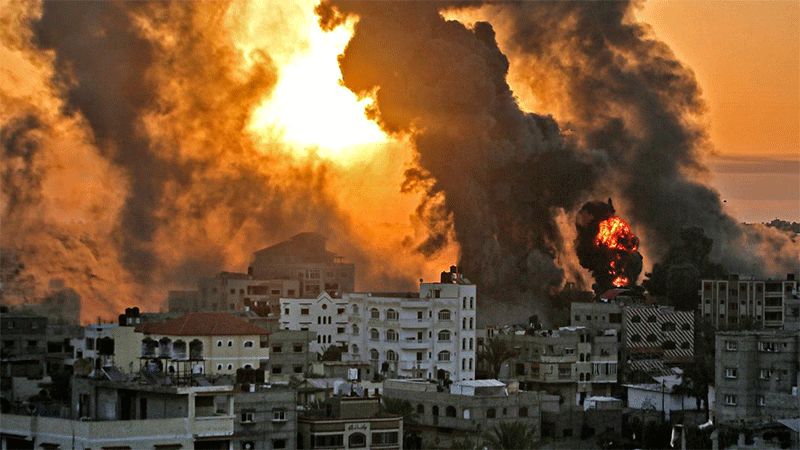 M&aacute;s de 25 palestinos muertos en un nuevo bombardeo del ocupante israel&iacute; en la ciudad de Gaza