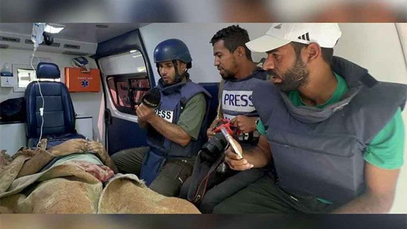 Herido de gravedad un periodista turco en un ataque israel&iacute; en Gaza