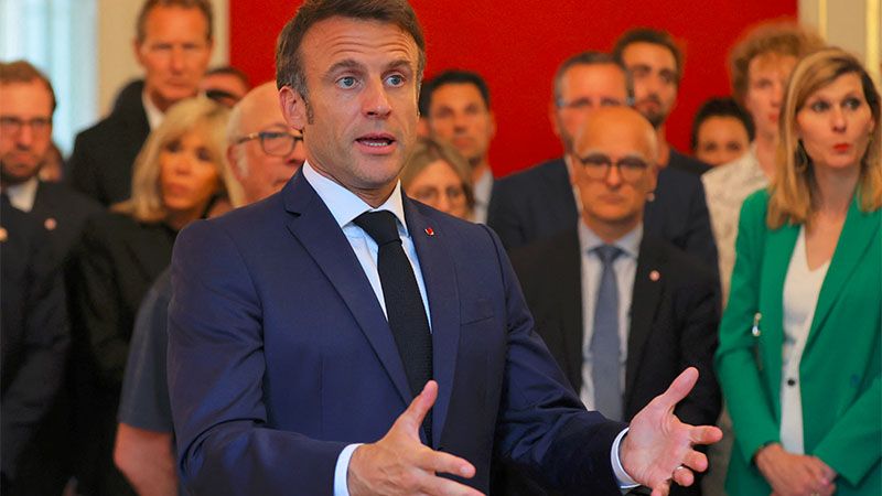 Macron confirma la intervención francesa en la intercepción de misiles y drones iraníes