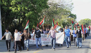 manifestacion de indigenas en panama