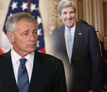 john+kerry+chuck+hagel+obama+eeuu