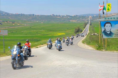 motoristas en el norte del libano