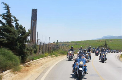 motoristas en el norte del libano