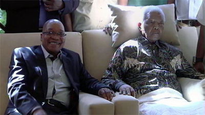 nelson mandela y jacob zuma