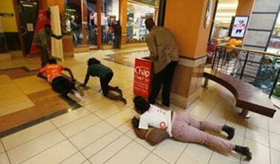 asalto a un centro comercial en nairobi