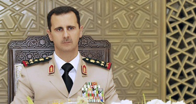 assad no esta preocupado