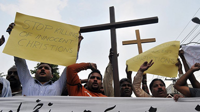 cristianos de pakistan contra la violencia