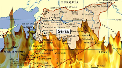 incendiar siria