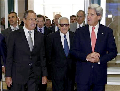 kerry y lavrov en ginebra