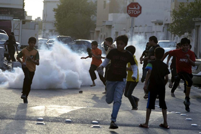 manifestacion en bahrein