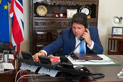 ministro principal de gibraltar fabian picardo