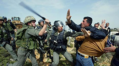 represion israeli contra palestinos