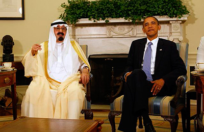 arabia saudita recela de estados unidos