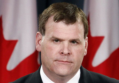 ministro de exteriores de canada john baird