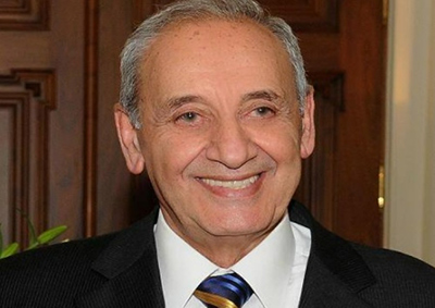 presidente del parlamento libanes nabih berri