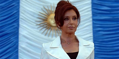 la presidente de argentina cristina kirchner