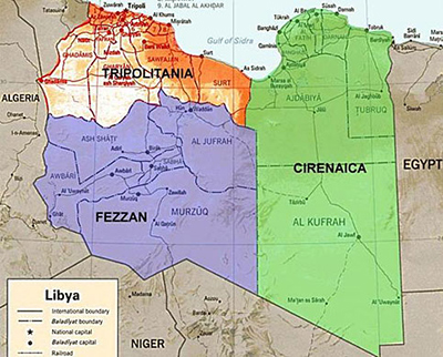 libia un pais fragmentado