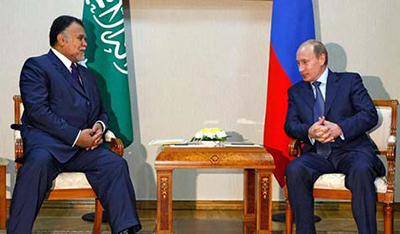 bandar se reune con putin en moscu