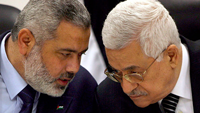 ismael haniyeh y mahmud abbas