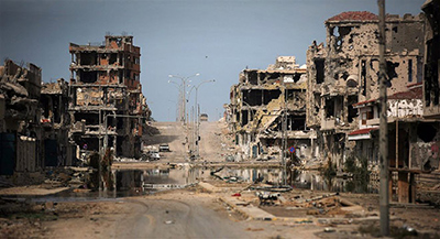 destruccion en siria