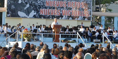 cuba conmemora el aniversario de la entrada de castro