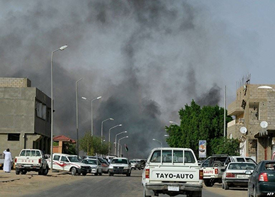 combates en el sur de libia