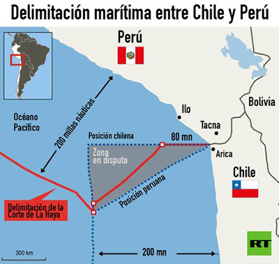 nueva frontera maritima entre peru y chile