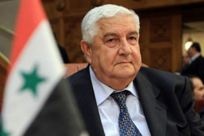 ministro de exteriores de siria walid mouallem