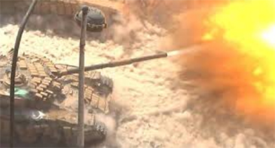 los tanques sirios en yabrud