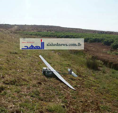 un avion cae en suelo libanes
