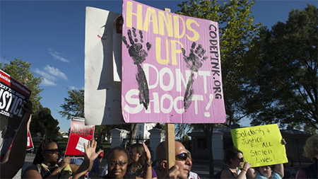 protesta en ferguson